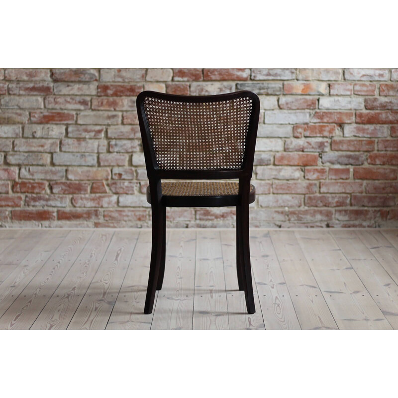 Set of 4 vintage dining chairs by Thonet, 1940s