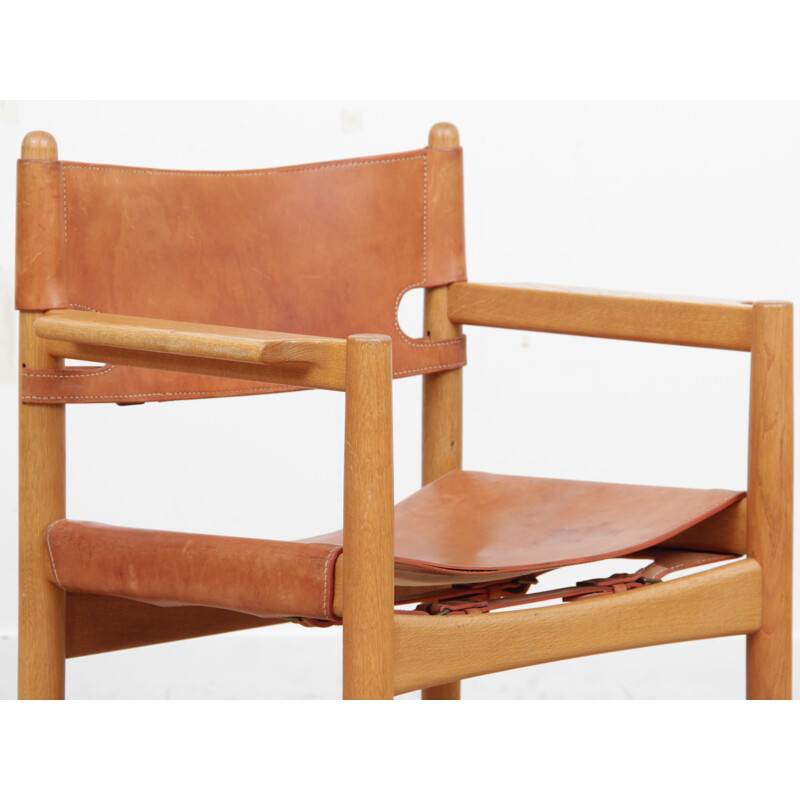 Paar skandinavische Vintage-Sessel Modell 3238 von Borge Mogensen für Fredericia Furniture
