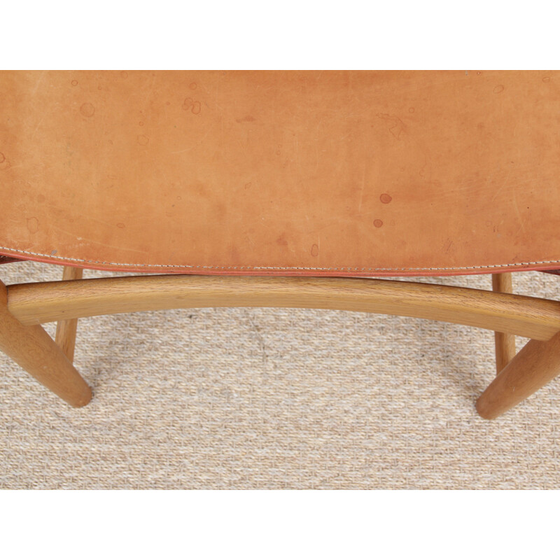 Set di 4 sedie vintage scandinave modello 3237 di Borge Mogensen per Fredericia Furniture