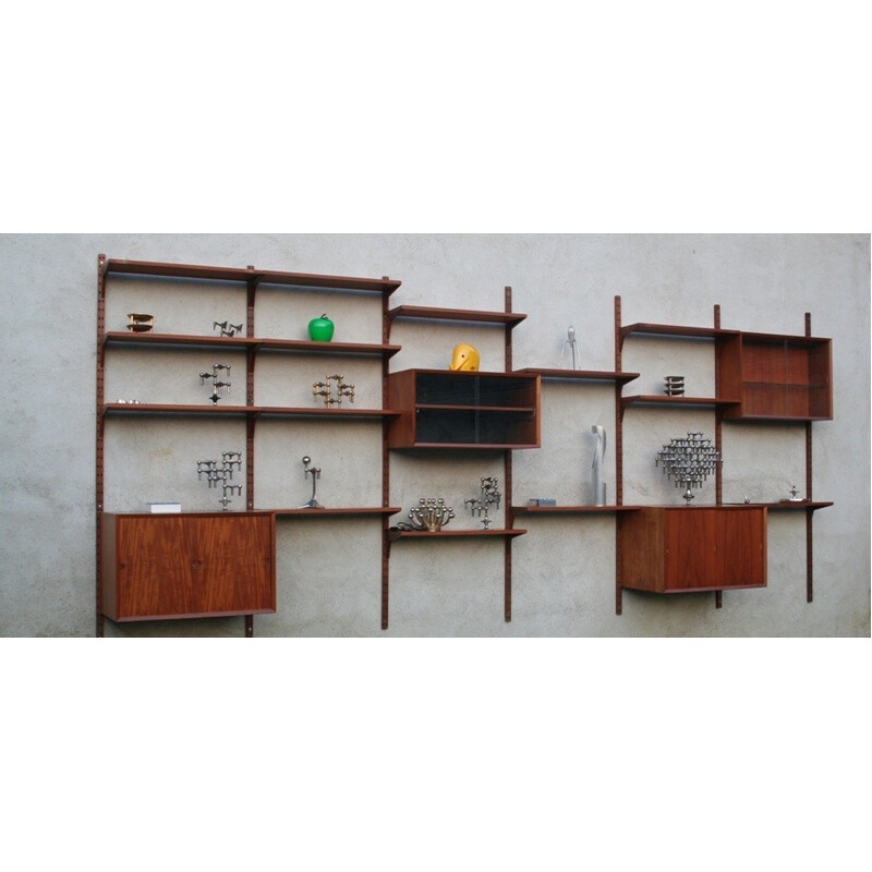 Scandinavian cabinet in teak, Poul CADOVIUS - 1950s