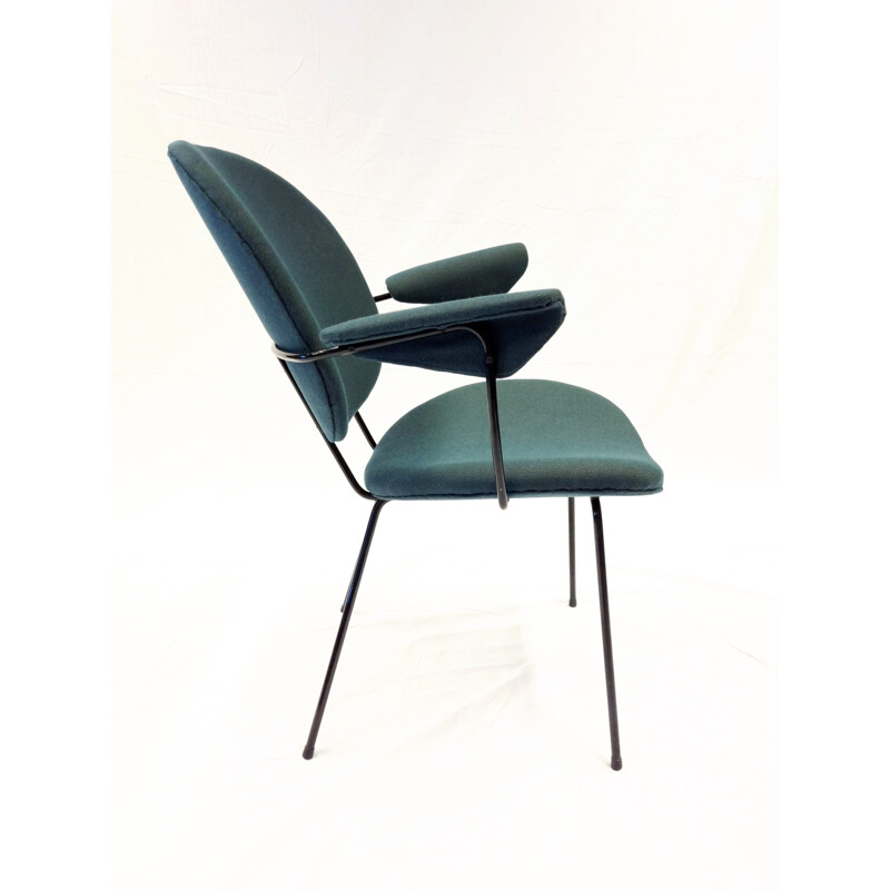 Paire de chaises vintage modèle 202 de W.H. Gispen pour Kembo, 1960