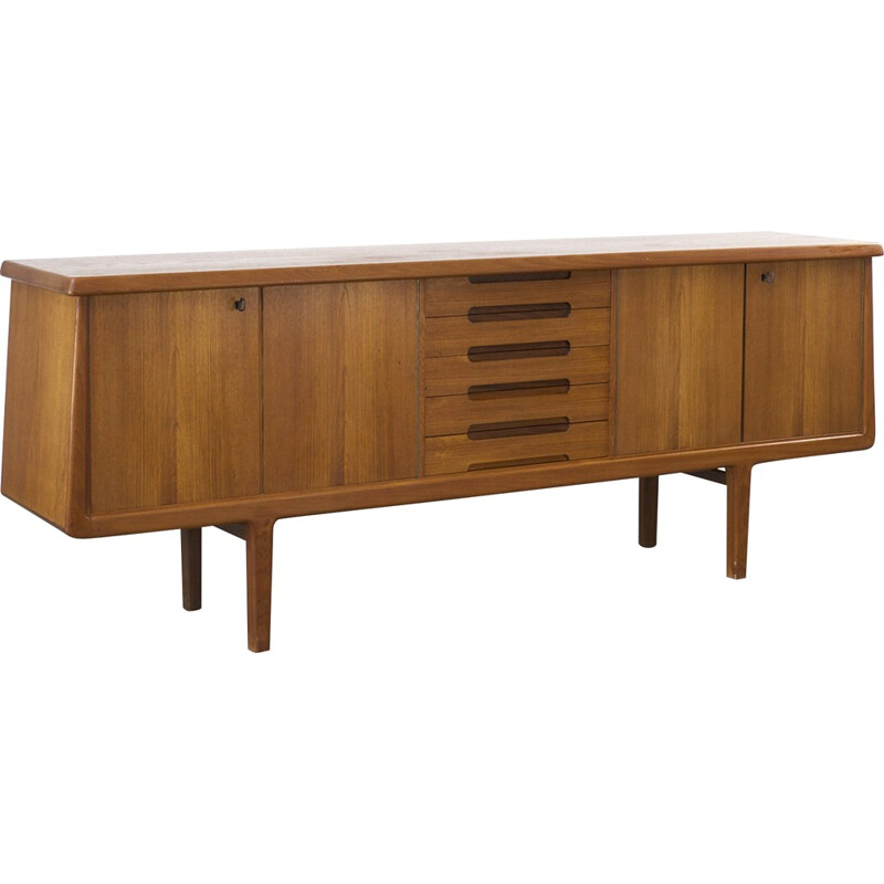 Mid century teak low sideboard - 1960s