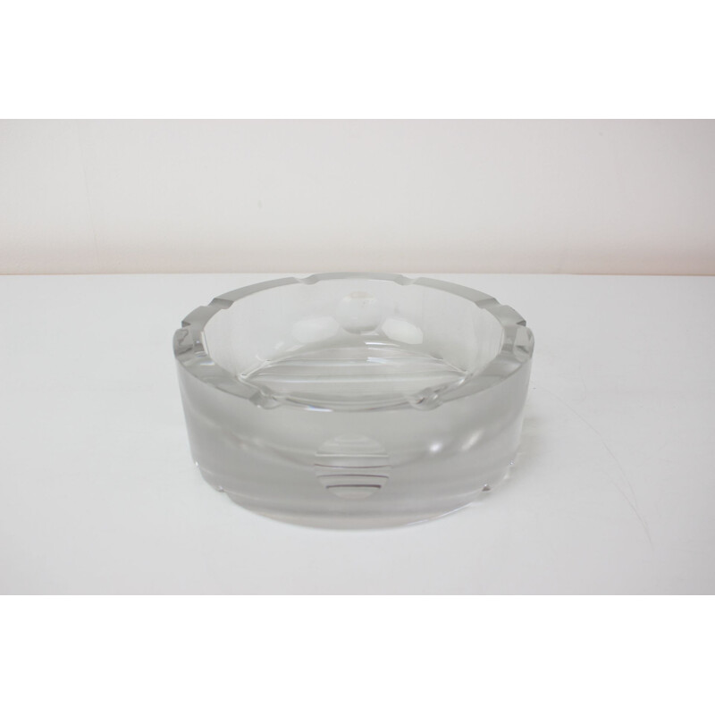 Mid-century ashtray by Bohemia Glass, 1970s