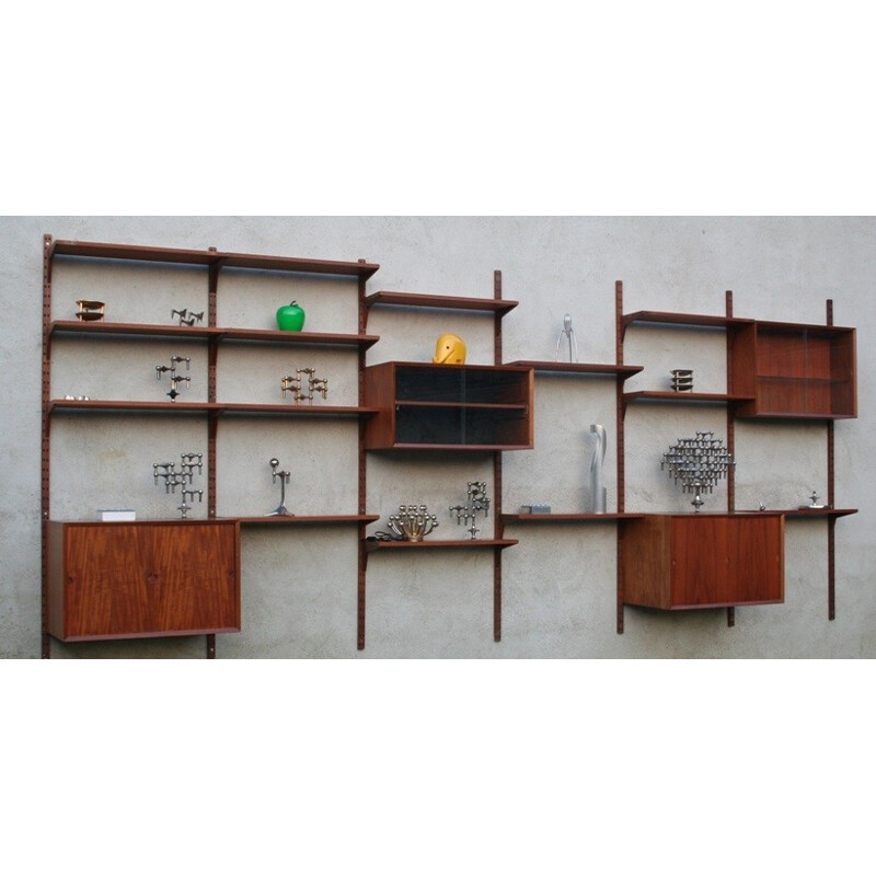 Scandinavian cabinet in teak, Poul CADOVIUS - 1950s