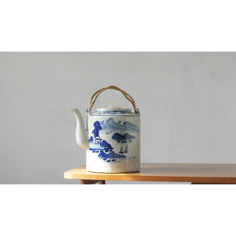 Chinesischer Vintage-Krug Qing-Dynastie