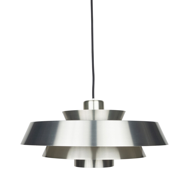 Danish vintage pendant lamp Nova by Jo Hammerborg for Fog og Morup, 1963