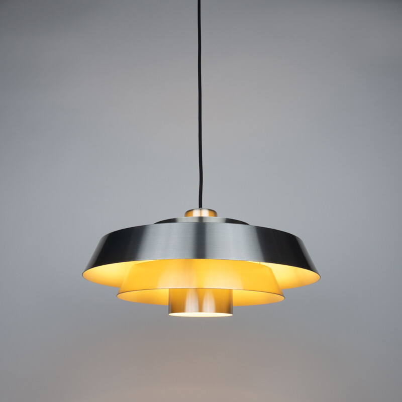 Danish vintage pendant lamp Nova by Jo Hammerborg for Fog og Morup, 1963