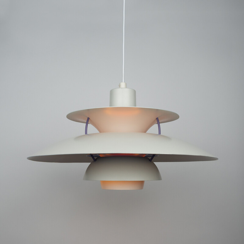 Danish vintage pendant lamp Ph 5 by Poul Henningsen for Louis Poulsen, 1958