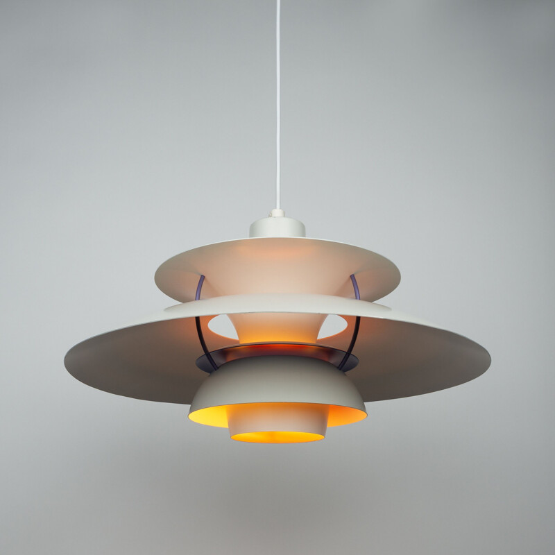 Ph 5 lampada a sospensione danese d'epoca di Poul Henningsen per Louis Poulsen, 1958