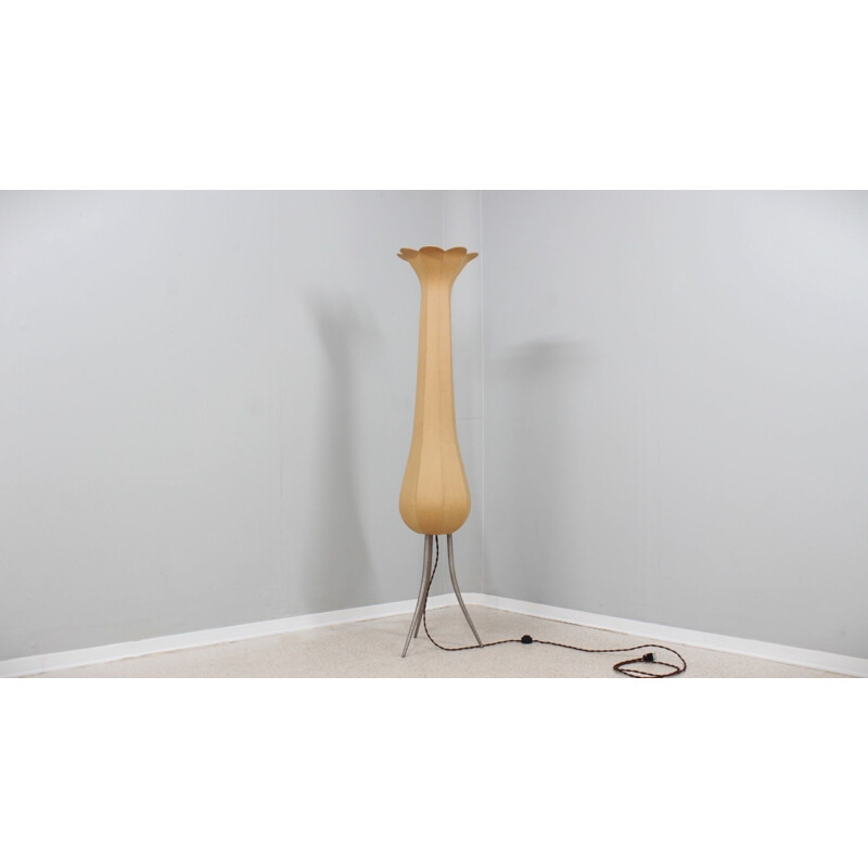 Mid century paper floor lamp, 1950s