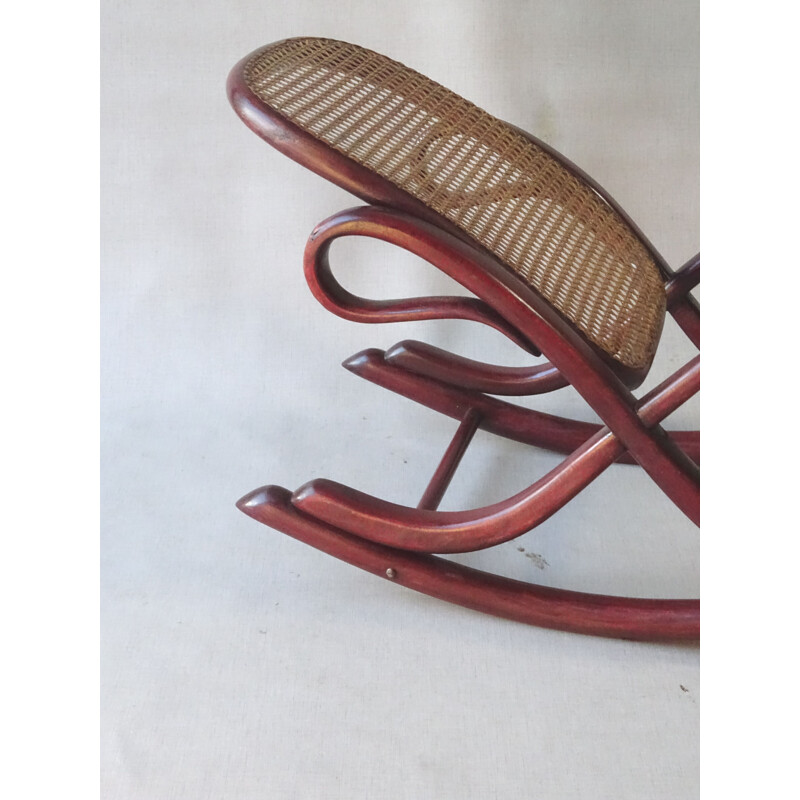 Vintage swinging footrest Flâneuse by Thonet, 1900