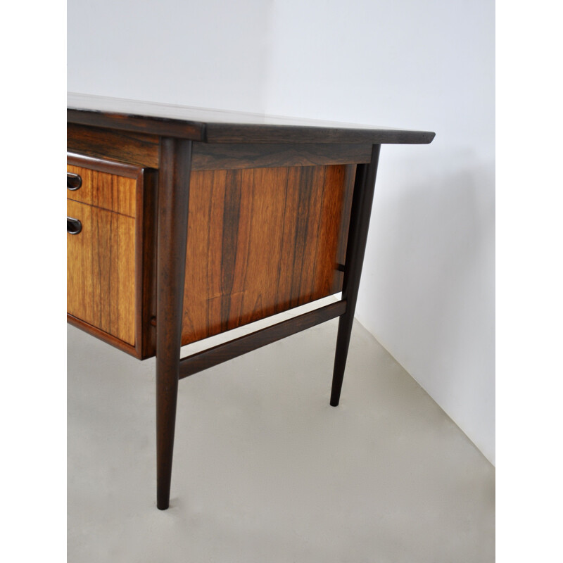 Bureau vintage en bois par Oswald Vermaercke pour V form, 1960