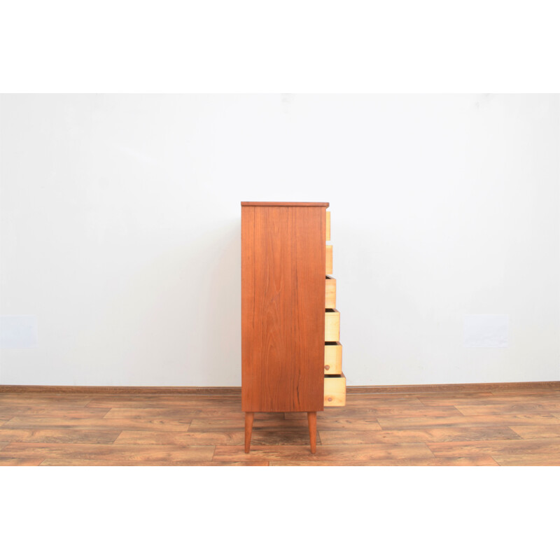 Mid-century Norwegian teak chest of drawers, 1960s