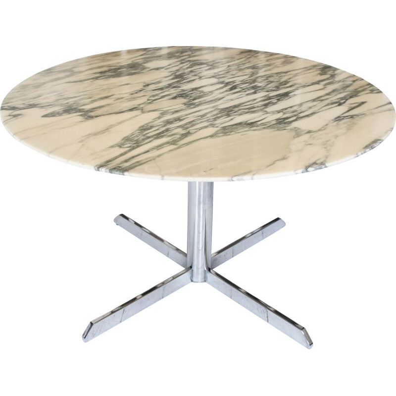 Table vintage en marbre - roche 1970