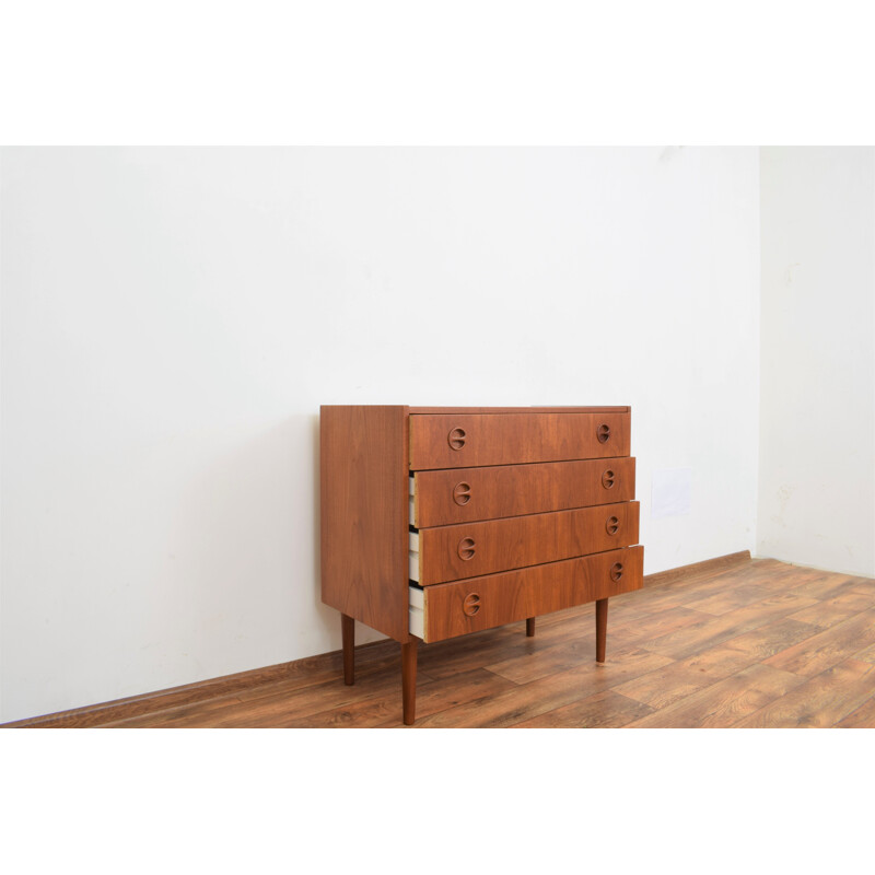 Mid-century Danish teak chest of drawers, 1960s