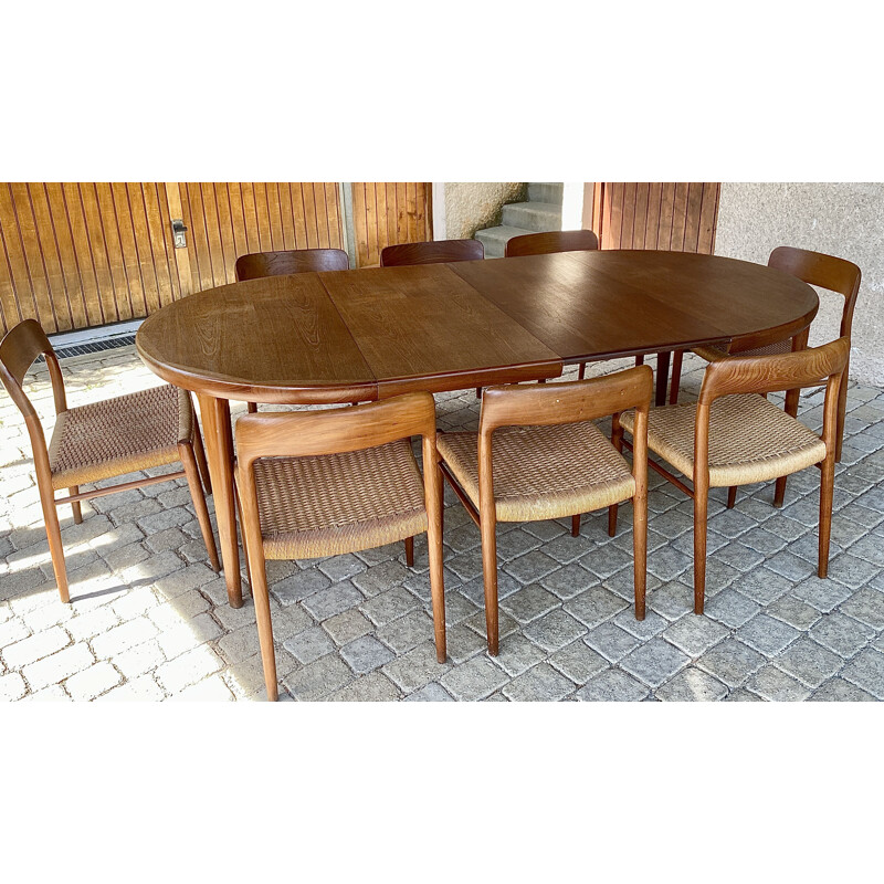 Vintage dining set by Niels O Moller for Jl Mollers