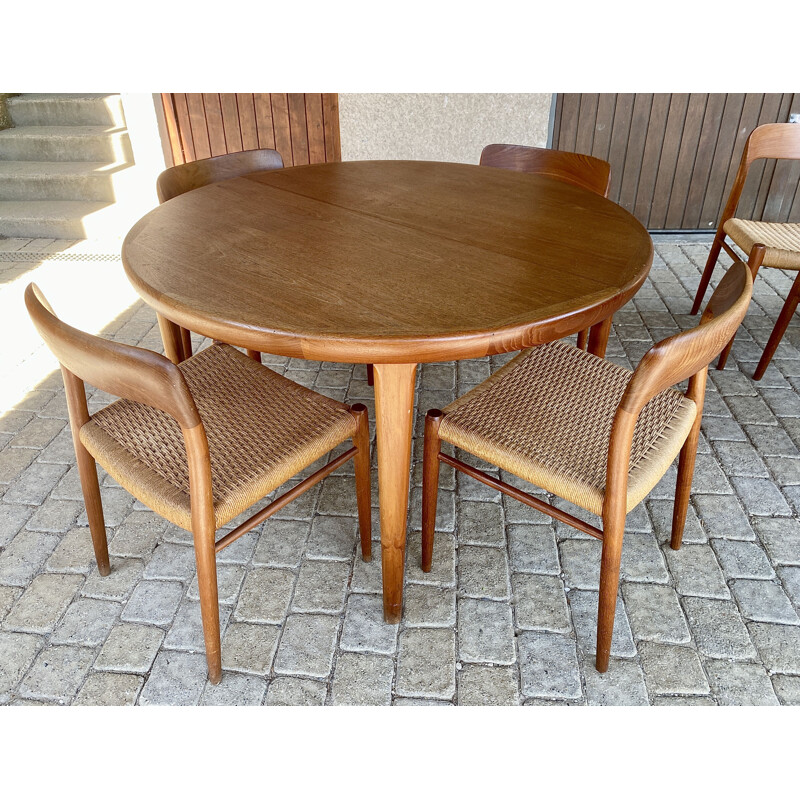 Vintage dining set by Niels O Moller for Jl Mollers