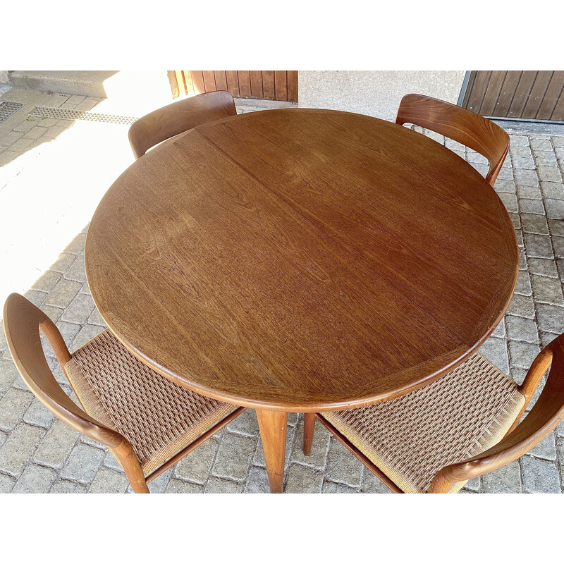 Vintage dining set by Niels O Moller for Jl Mollers