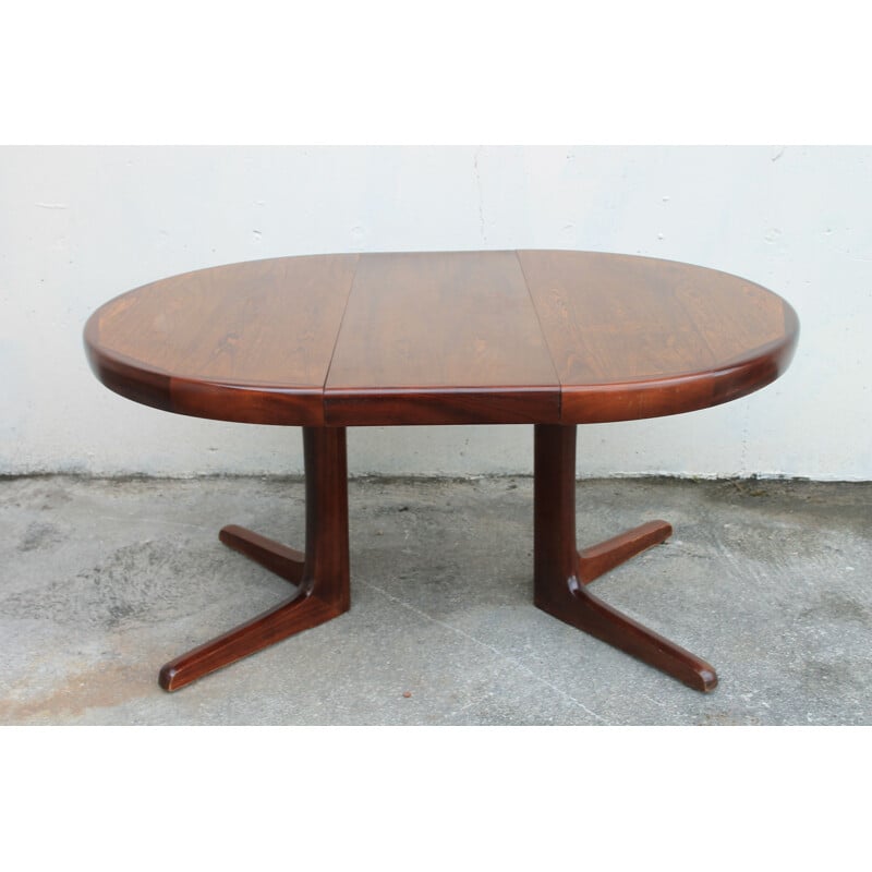 Baumann vintage extension table, France 1970