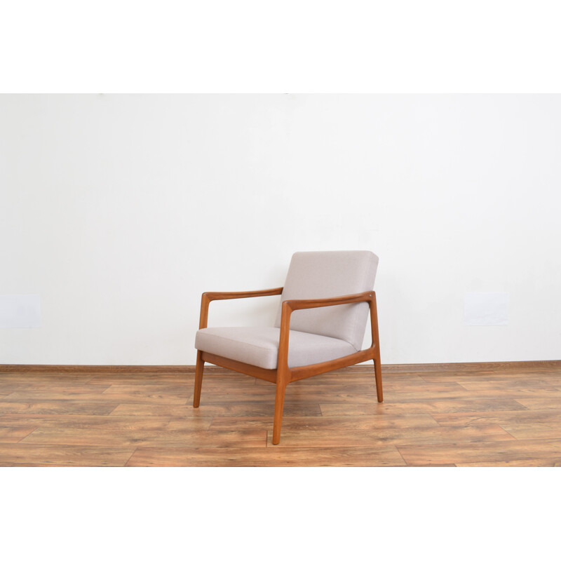 Vintage-Sessel aus Teakholz von Alf Svensson für Dux, Dänemark 1960er Jahre
