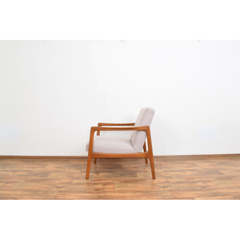 Vintage teak armchair by Alf Svensson for Dux, Denmark 1960s