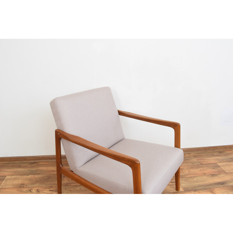 Vintage teak armchair by Alf Svensson for Dux, Denmark 1960s