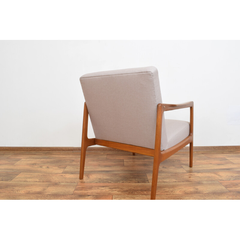 Vintage teak armchair by Alf Svensson for Dux, Denmark 1960s