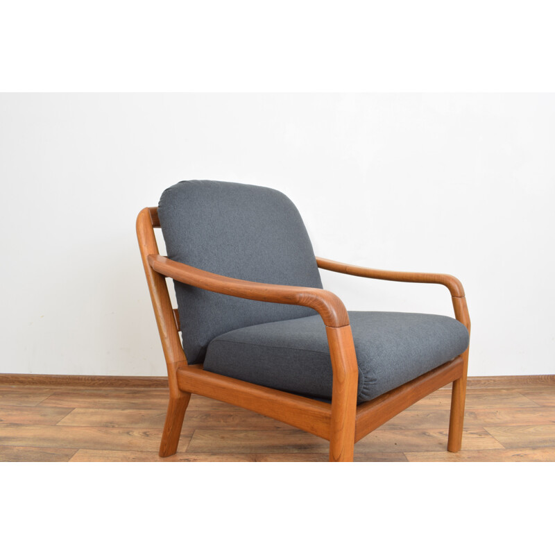 Fauteuil danois vintage en teck par Dyrlund, 1970