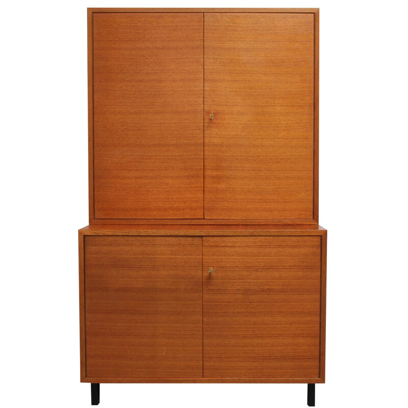 High cabinet in teak - 1960s