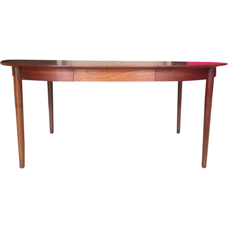 Extensible Scandinavian dining table - 1970s