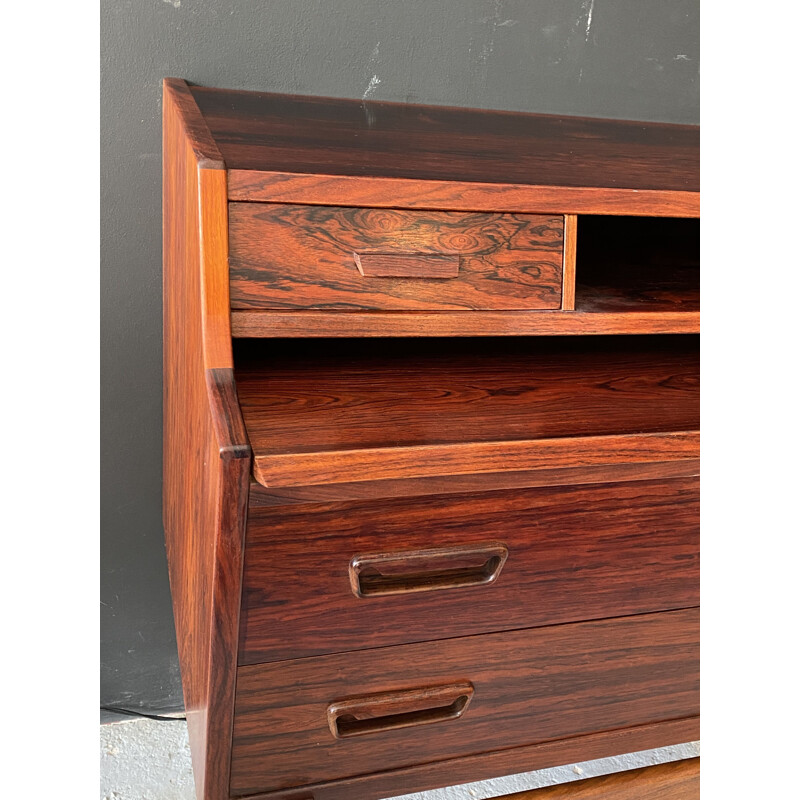 Vintage rosewood secretary by Arne Wahl Iversen