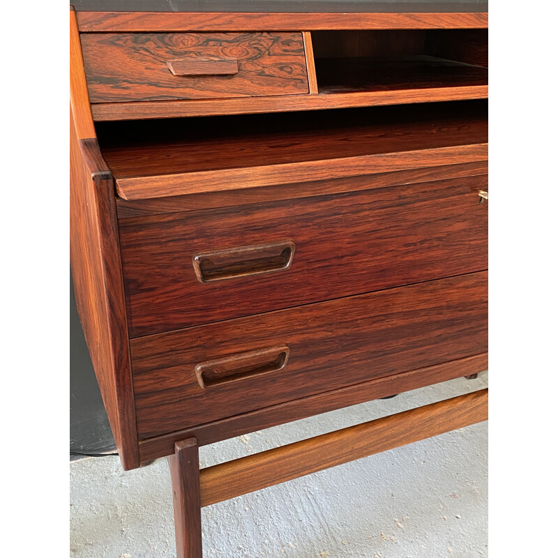 Vintage rosewood secretary by Arne Wahl Iversen