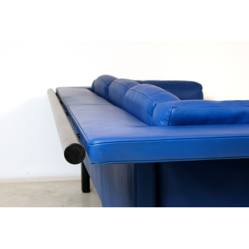 Vintage 3-seater leather sofa by De Sede for Paolo Piva, 1980s