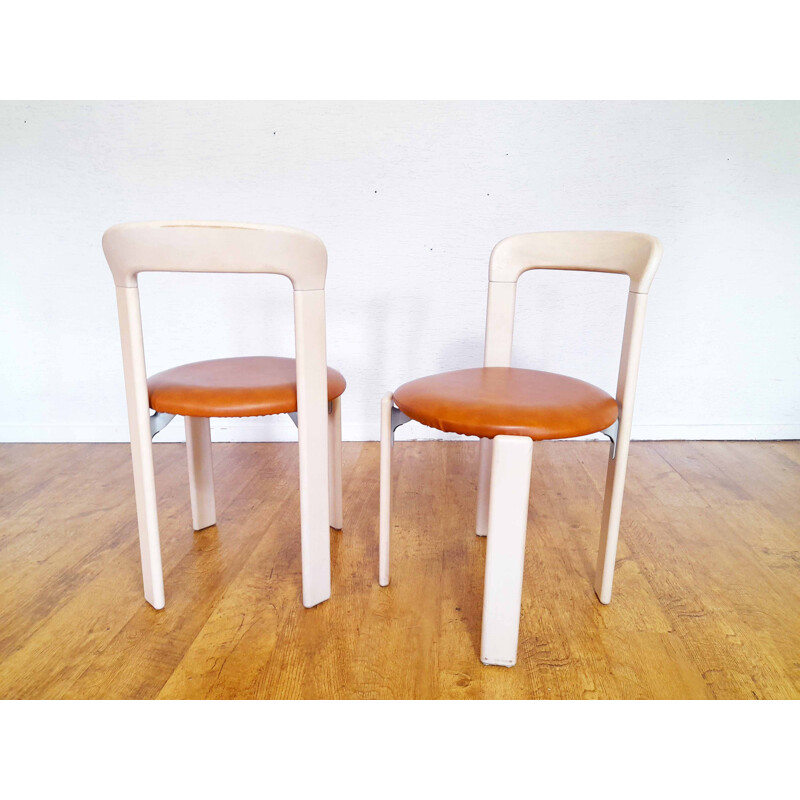 Ein Paar Vintage-Stühle von Bruno Rey für Dietiker, 1970