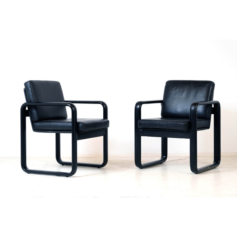 Pair of vintage Rosenthal Studio Line chairs by Burkhard Vogtherr, 1970s