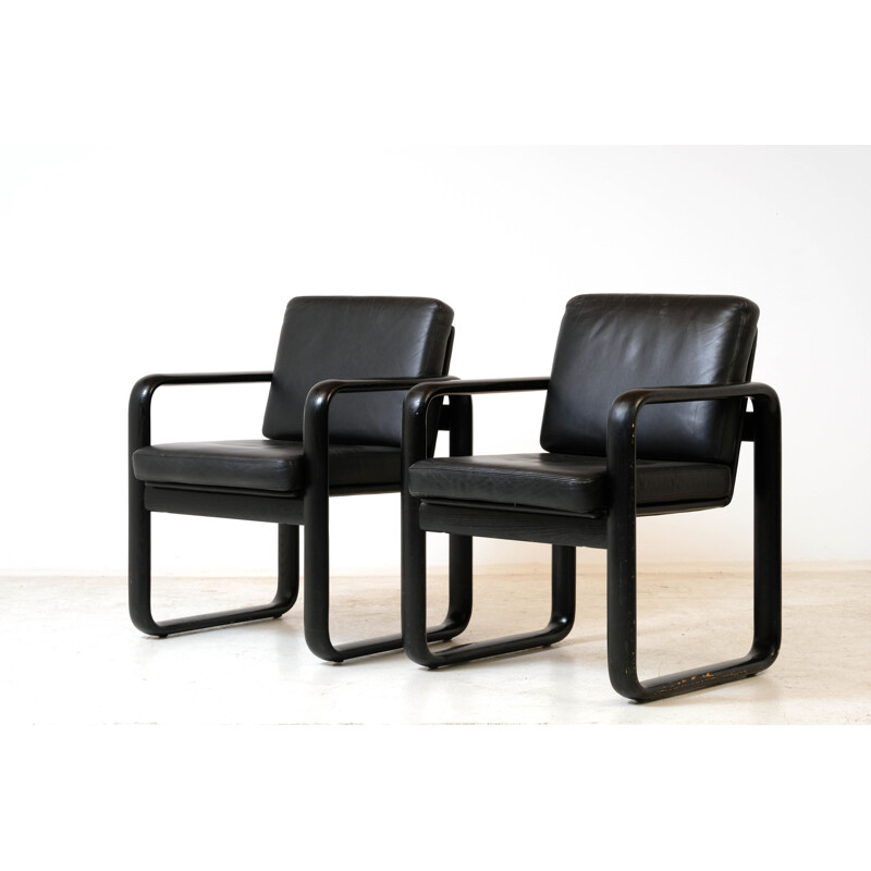 Pair of vintage Rosenthal Studio Line chairs by Burkhard Vogtherr, 1970s