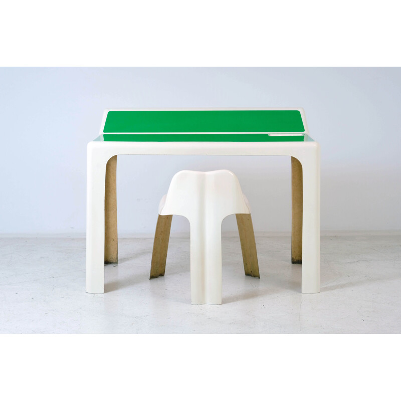 Vintage Study desk and a chair by Patrick Gingembre for Paulus, 1971s