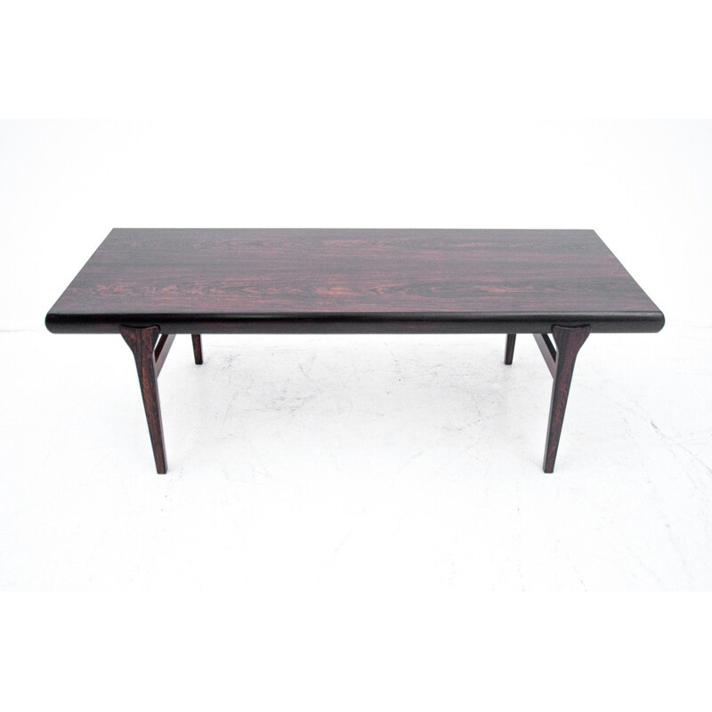 Mesa de centro vintage de Johannes Andersen, Dinamarca 1960