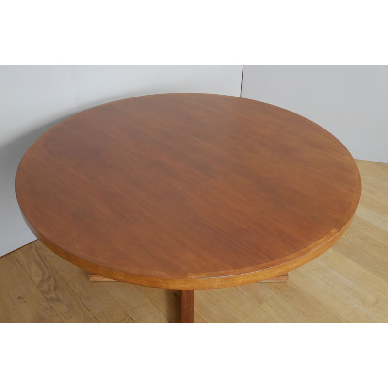 Scandinavian vintage teak table by John Mortensen for Heltborg, Denmark 1960s