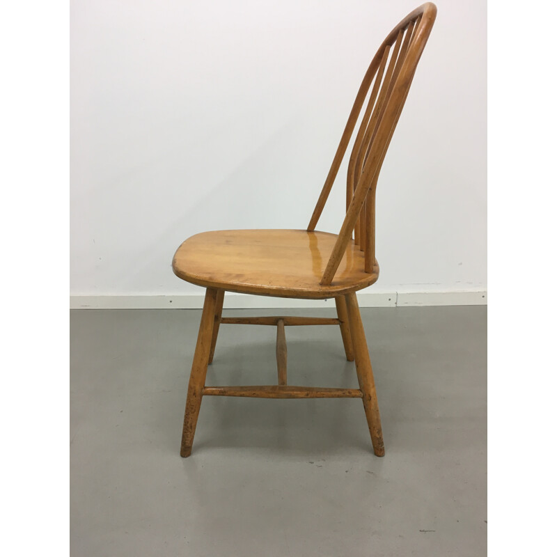 Set of 6 Nassjo "Akerblom" dining chairs in birch, Bengt AKERBLOM & Gunnar EKLOF - 1950s