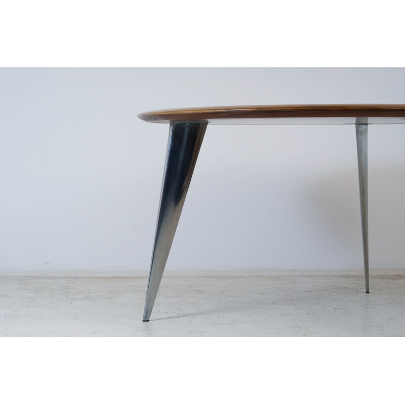 Vintage M tafel van P. Starck voor Driade Aleph, 1980