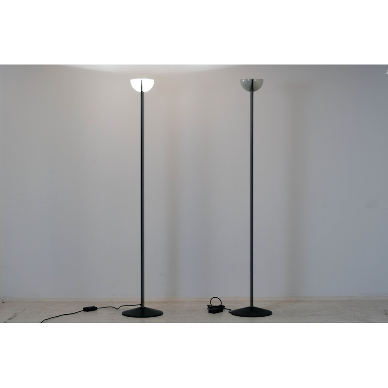 Pair of vintage Adonis floor lamps by G. Frattini for Luci, 1987s