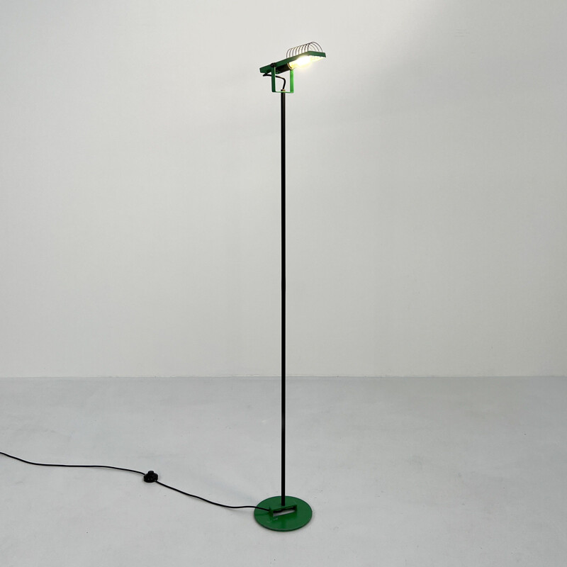 Vintage green Sintesi floor lamp by Ernesto Gismondi for Artemide, 1970s