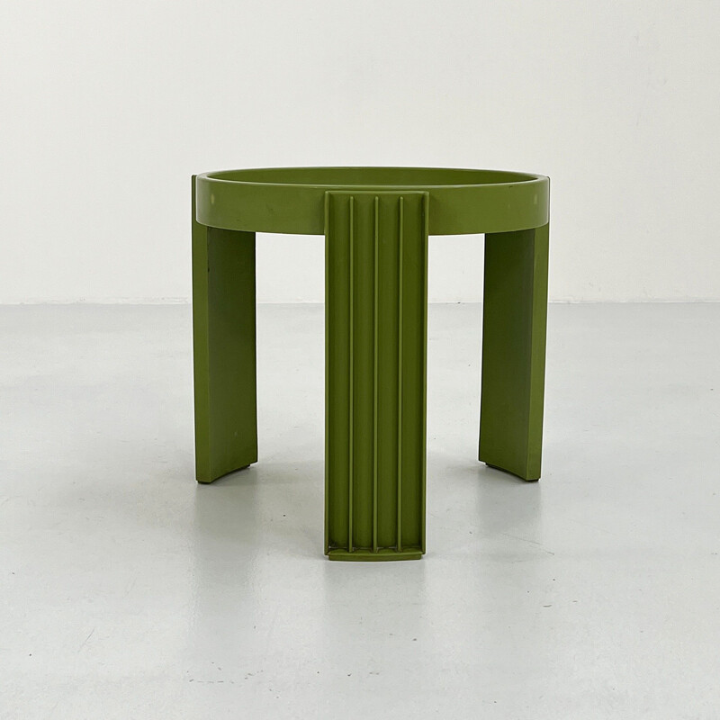 Table d'appoint vintage Marema verte par Gianfranco Frattini pour Cassina, 1960