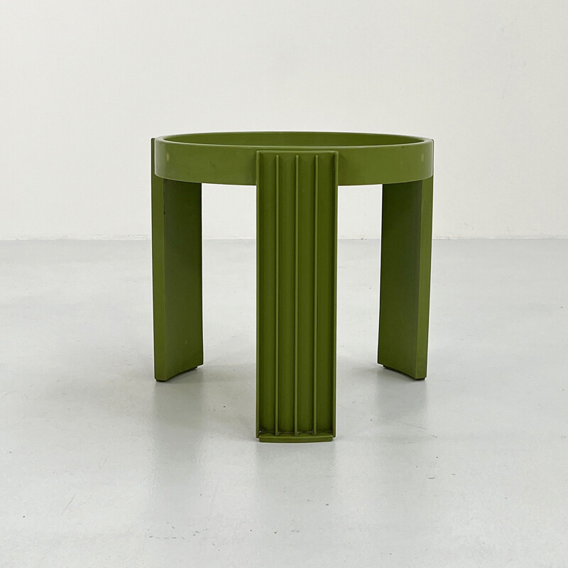 Vintage green Marema side table by Gianfranco Frattini for Cassina, 1960s