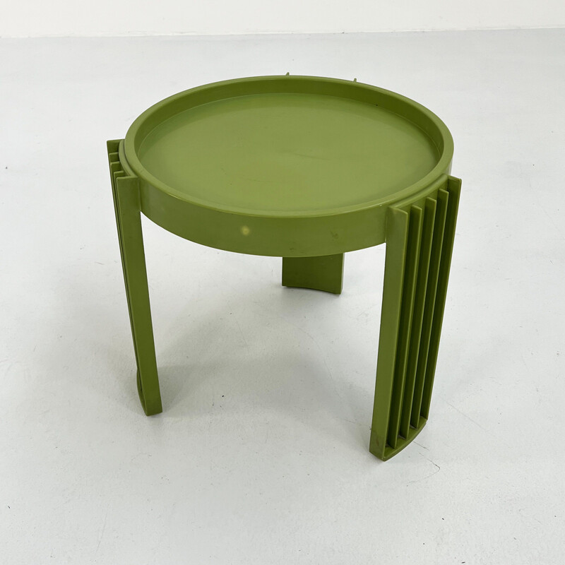 Vintage green Marema side table by Gianfranco Frattini for Cassina, 1960s