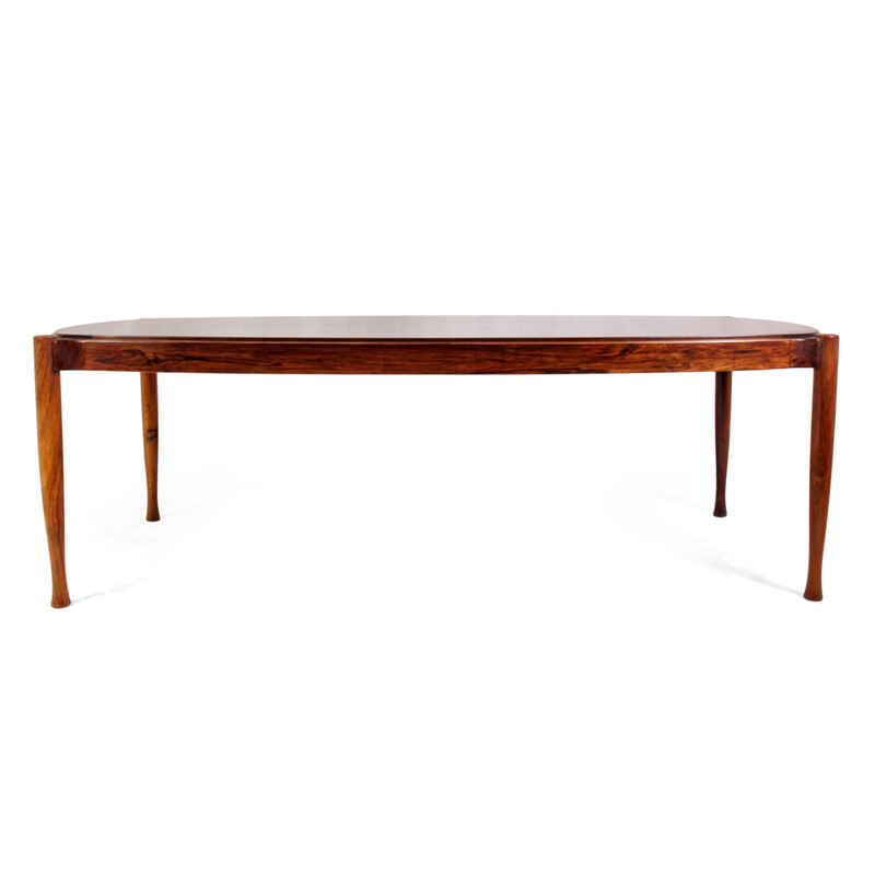 Scandinavian coffee table in rosewood - 1960s