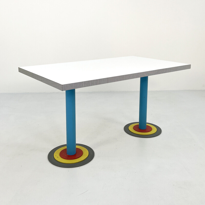 Vintage Kroma dining table by Antonia Astori for Driade, 1980s