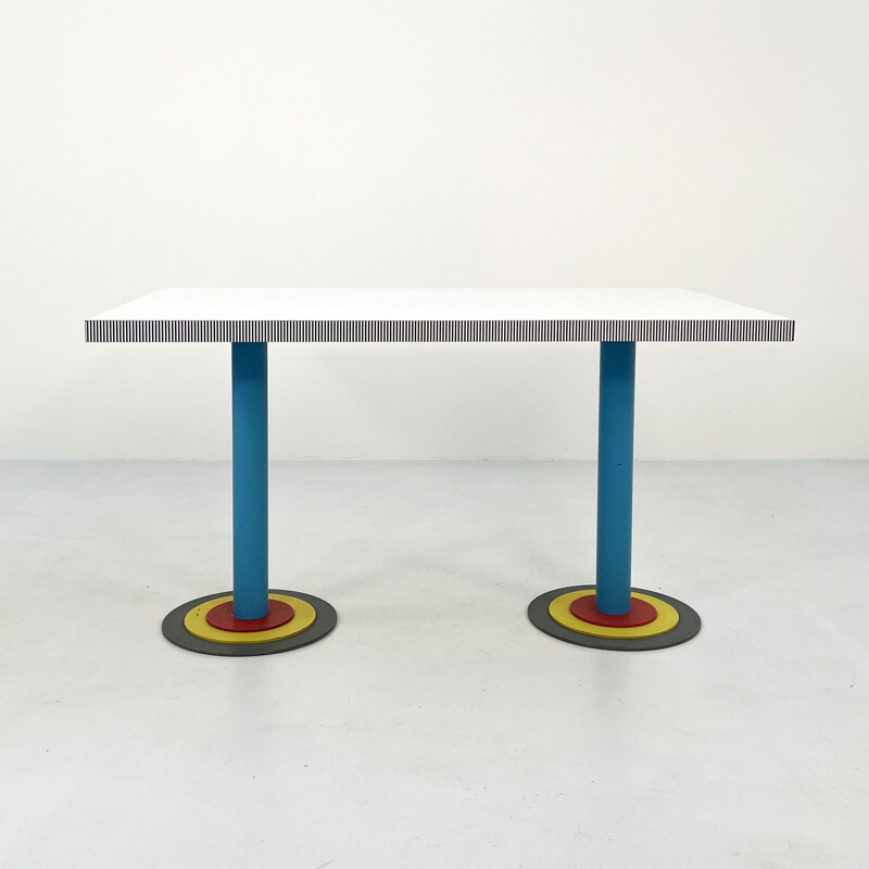 Vintage Kroma dining table by Antonia Astori for Driade, 1980s