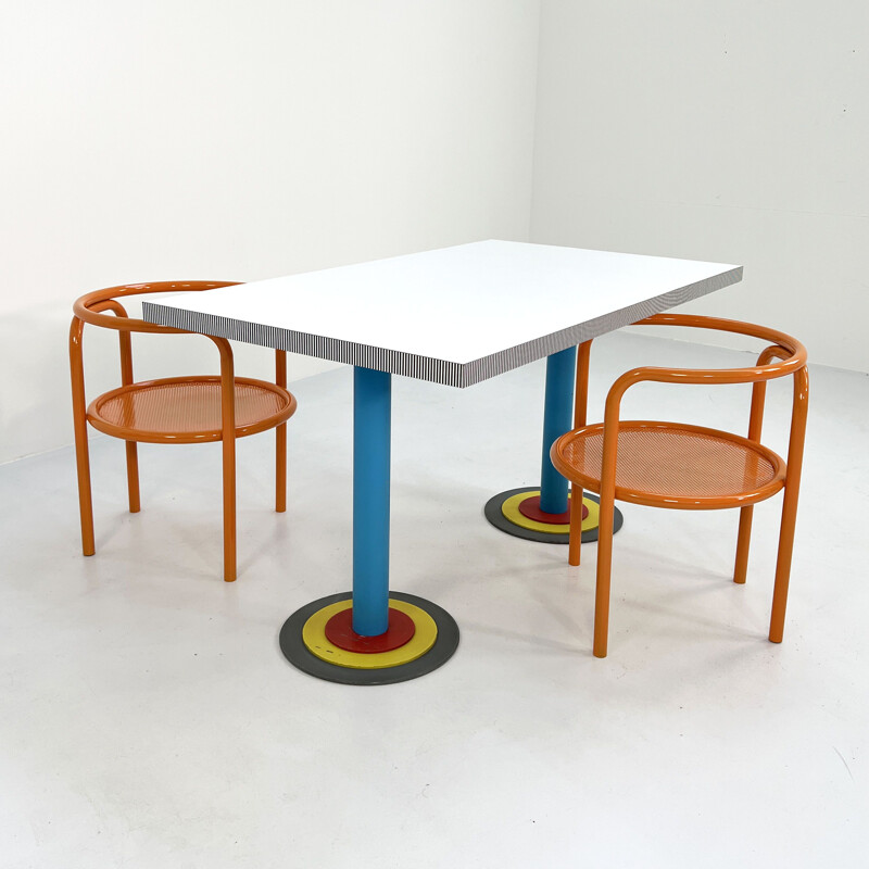 Vintage Kroma dining table by Antonia Astori for Driade, 1980s